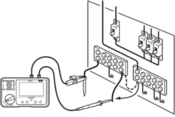 絕緣電阻表的電阻測量